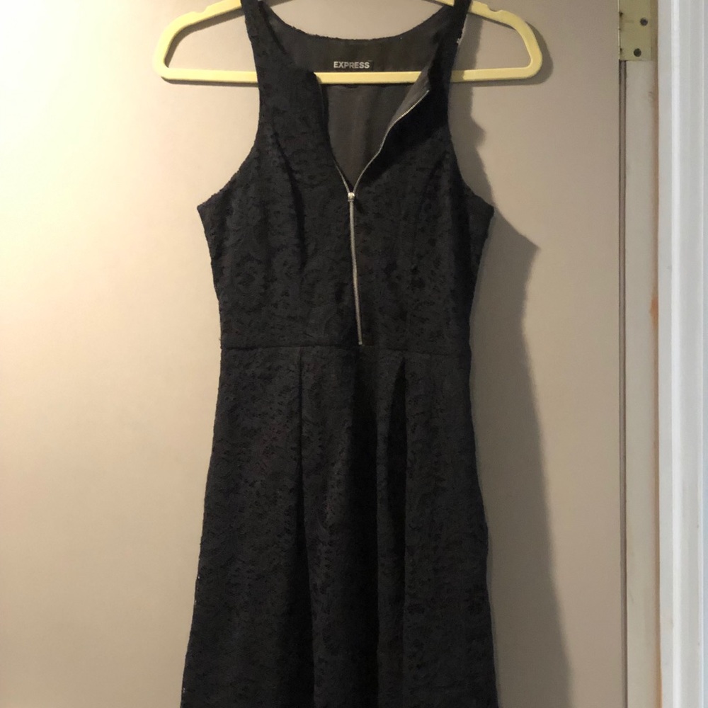 Express Dress front zipper